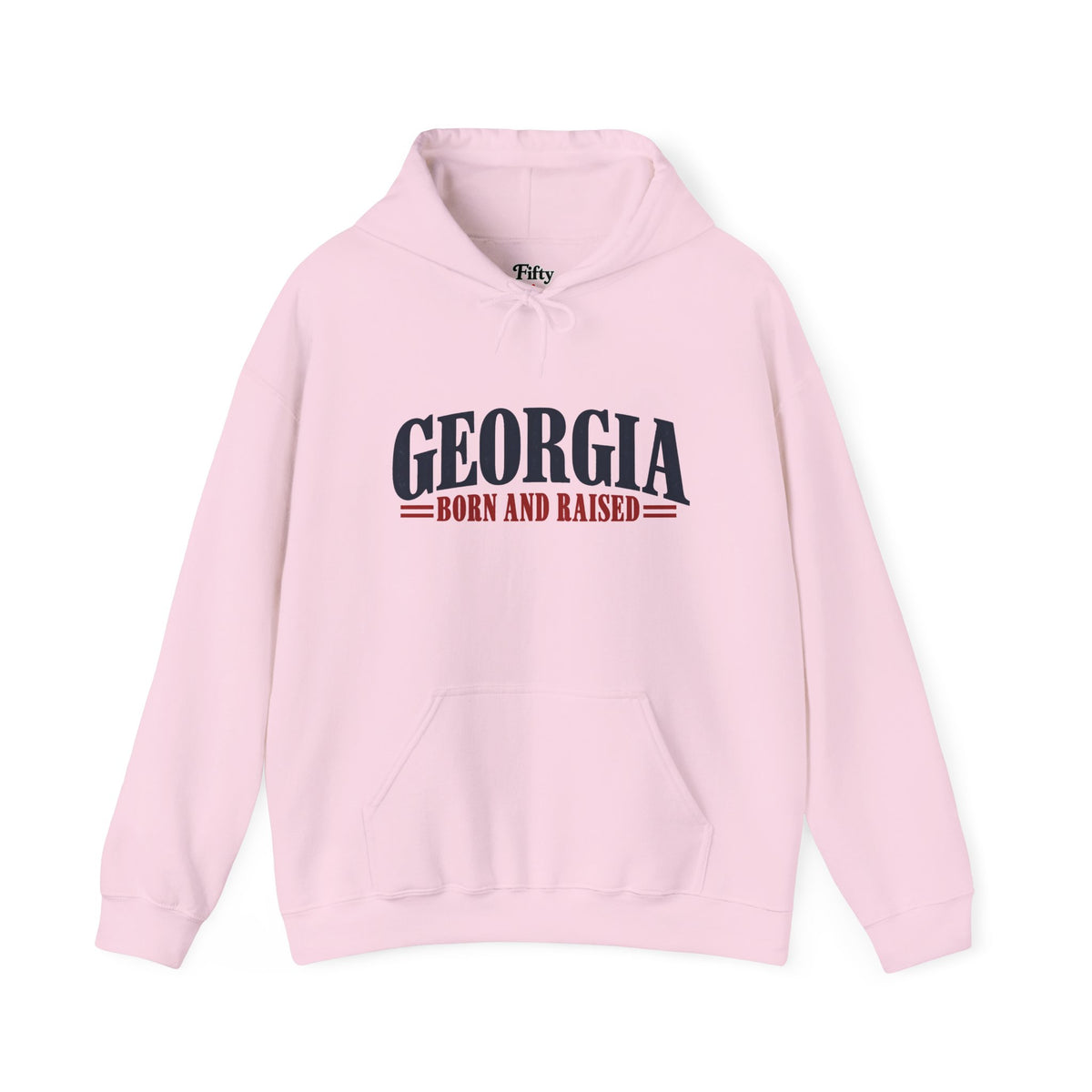Georgia Born and Raised Premium Heritage Unisex Hoodie Graphic