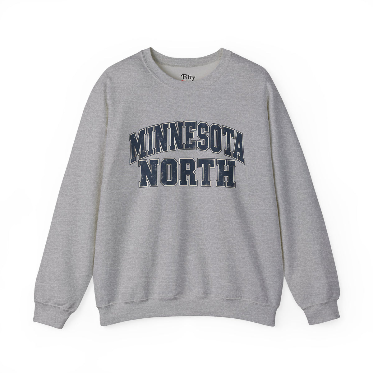 Minnesota North Unisex Crewneck Sweatshirt State Name Graphic