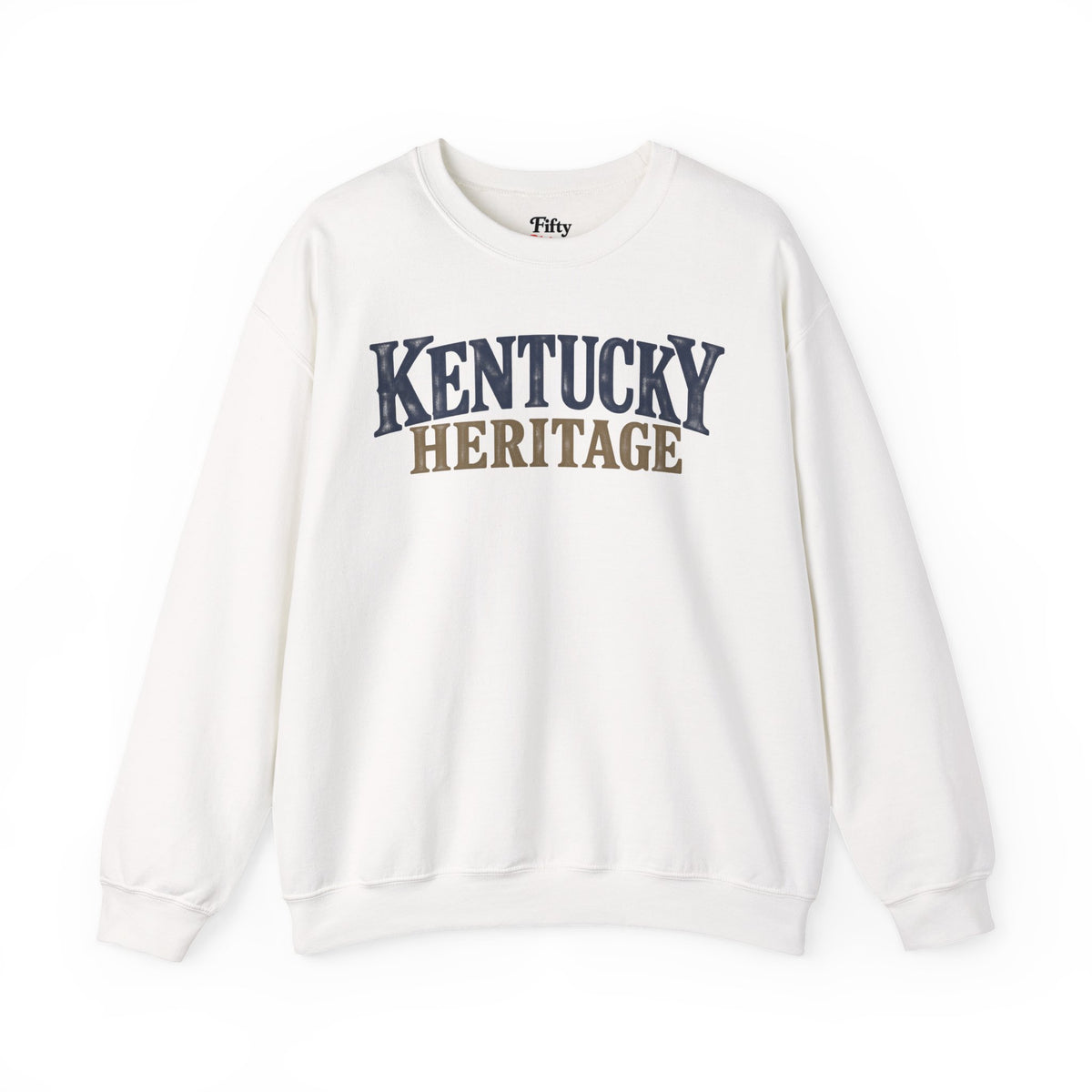 Kentucky Heritage Unisex Crewneck Sweatshirt State Name Graphic