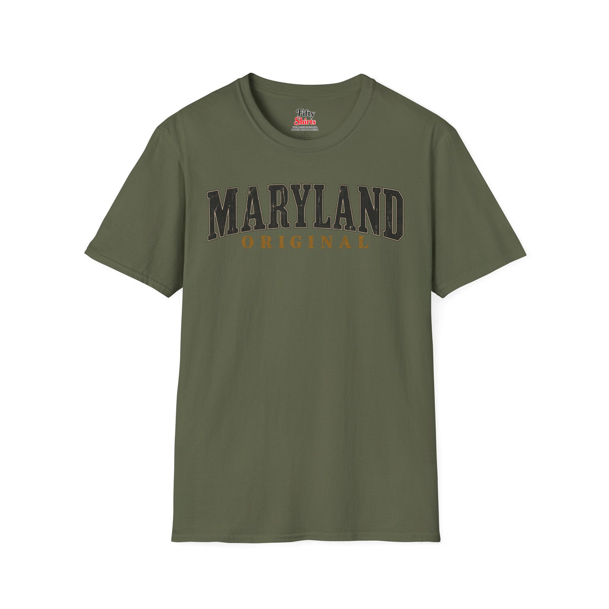 Maryland Original Unisex Softstyle T Shirt State Name Graphic Tee