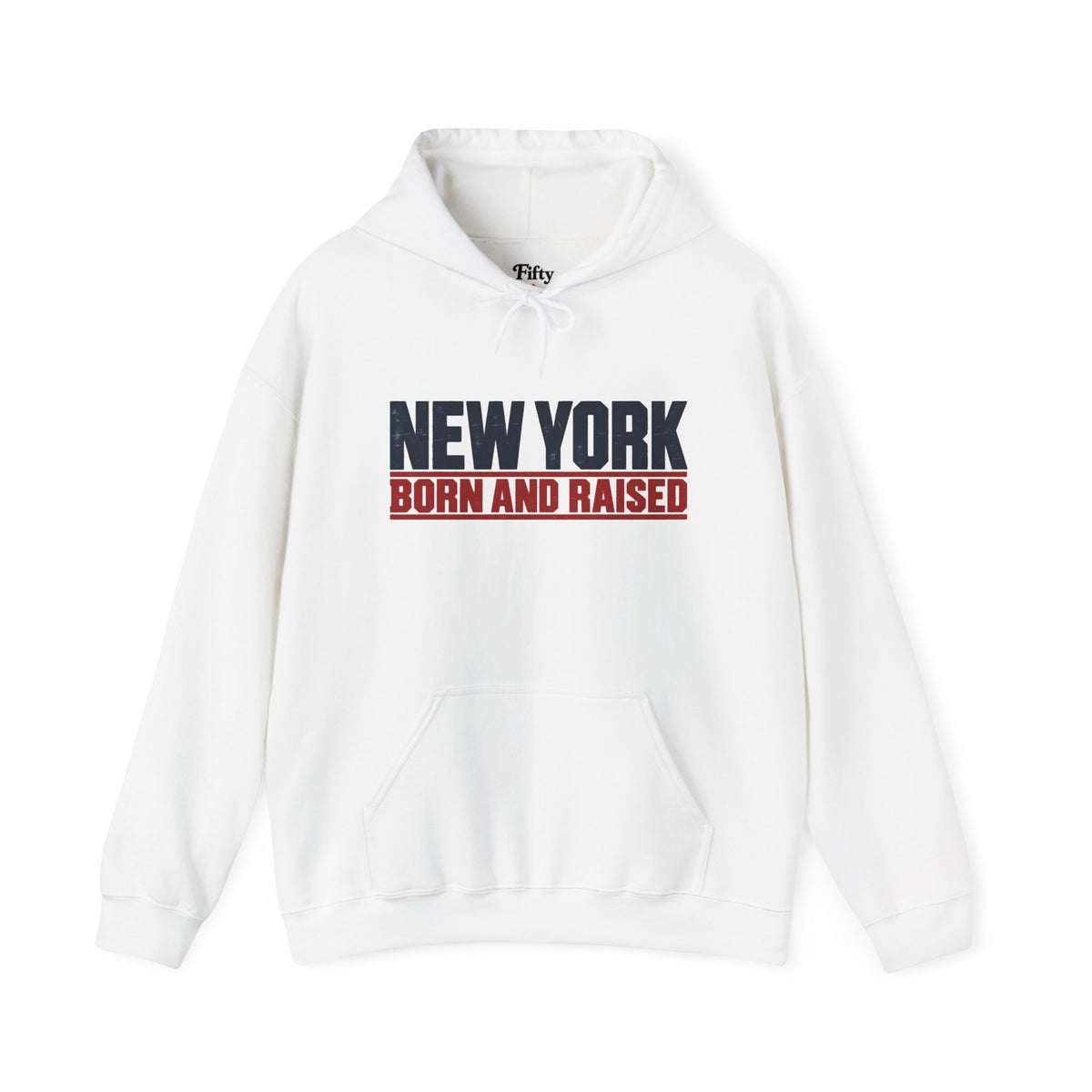 New York Born and Raised Workwear Unisex Hoodie Graphic