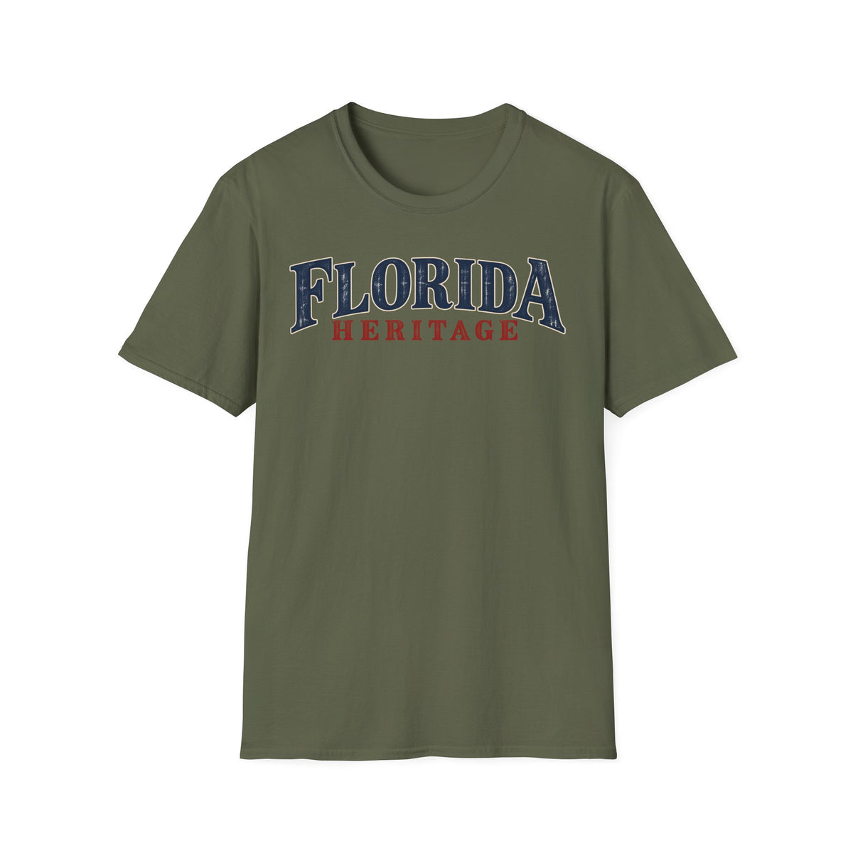 Florida Heritage Unisex Softstyle T Shirt State Name Graphic Tee