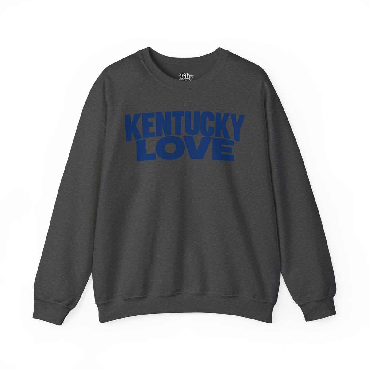 Kentucky Love Unisex Crewneck Sweatshirt State Name Graphic
