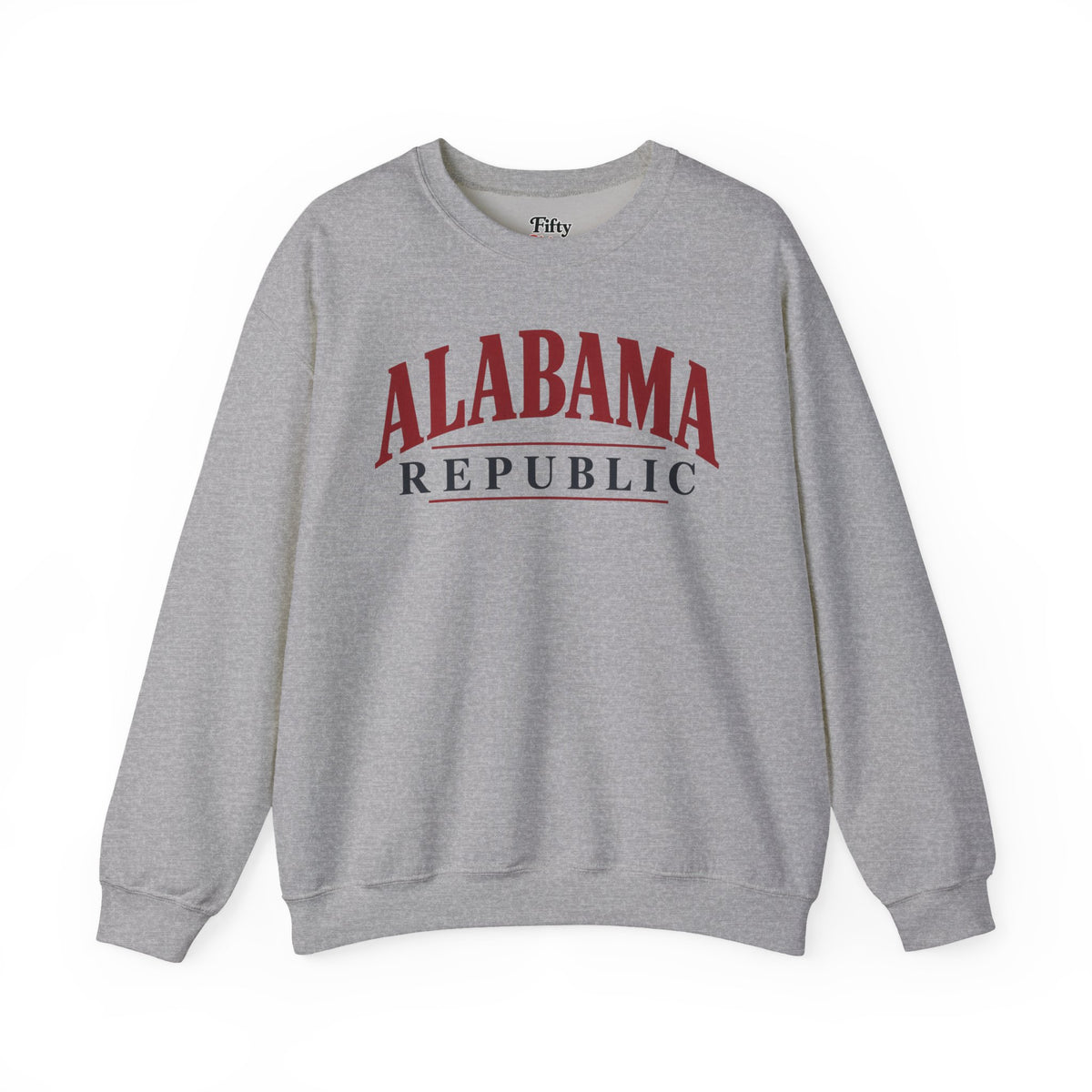 Alabama Republic Unisex Crewneck Sweatshirt State Name Graphic
