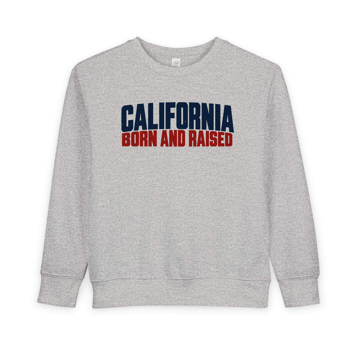California Born and Raised Workwear Unisex Toddler Sweatshirt
