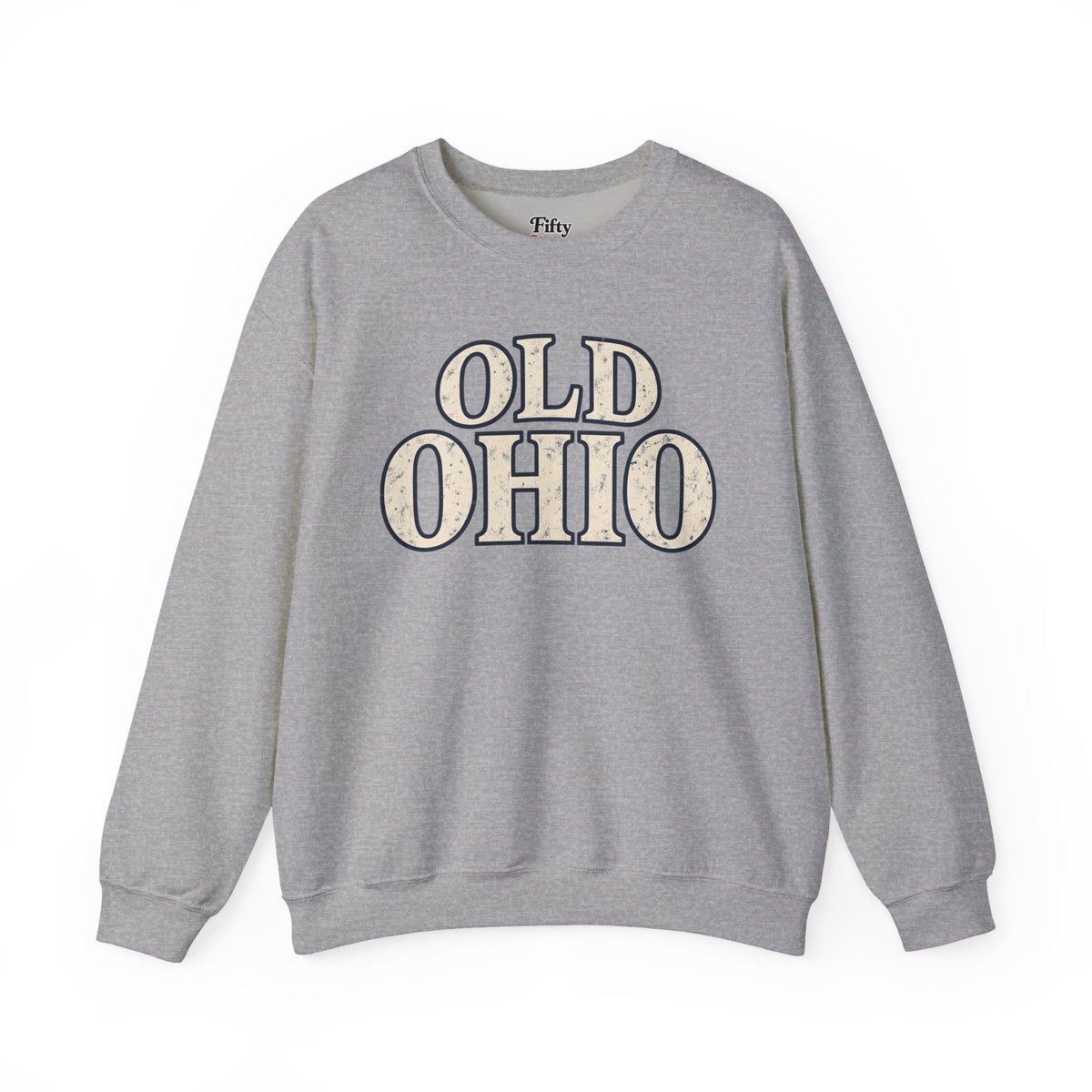 Old Ohio Unisex Crewneck Sweatshirt State Name Graphic