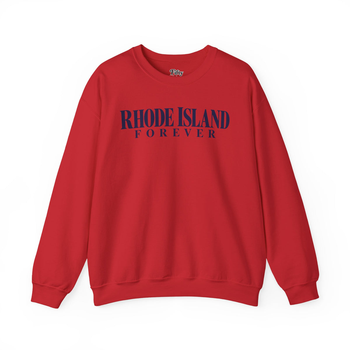 Rhode Island Forever Unisex Crewneck Sweatshirt State Name Graphic