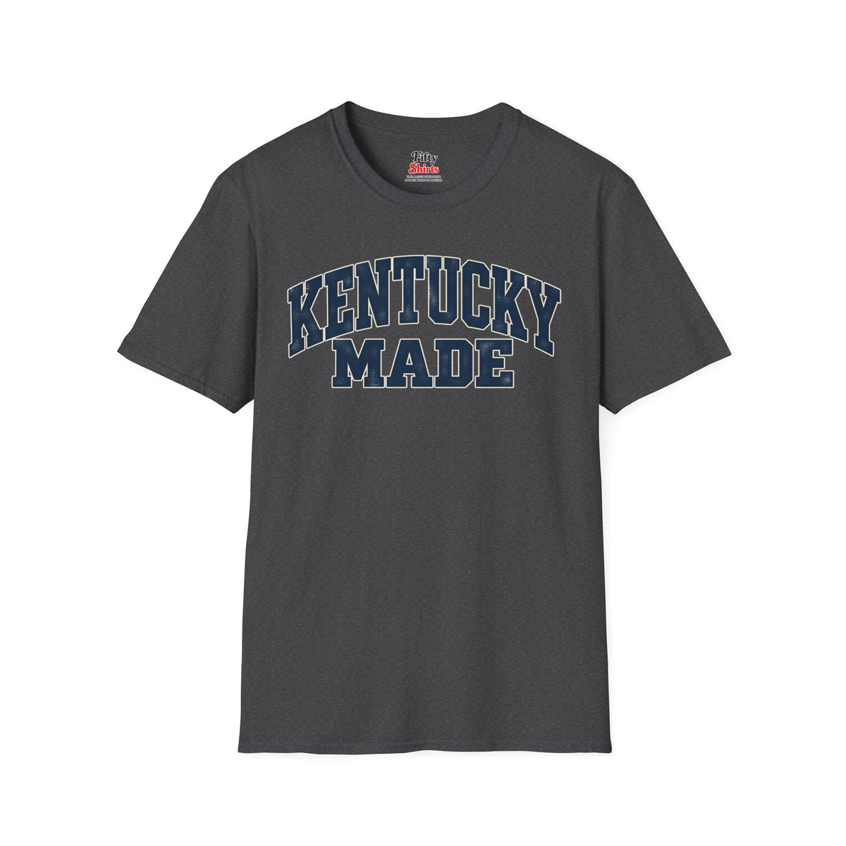 Kentucky Made Unisex Softstyle T Shirt State Name Graphic Tee
