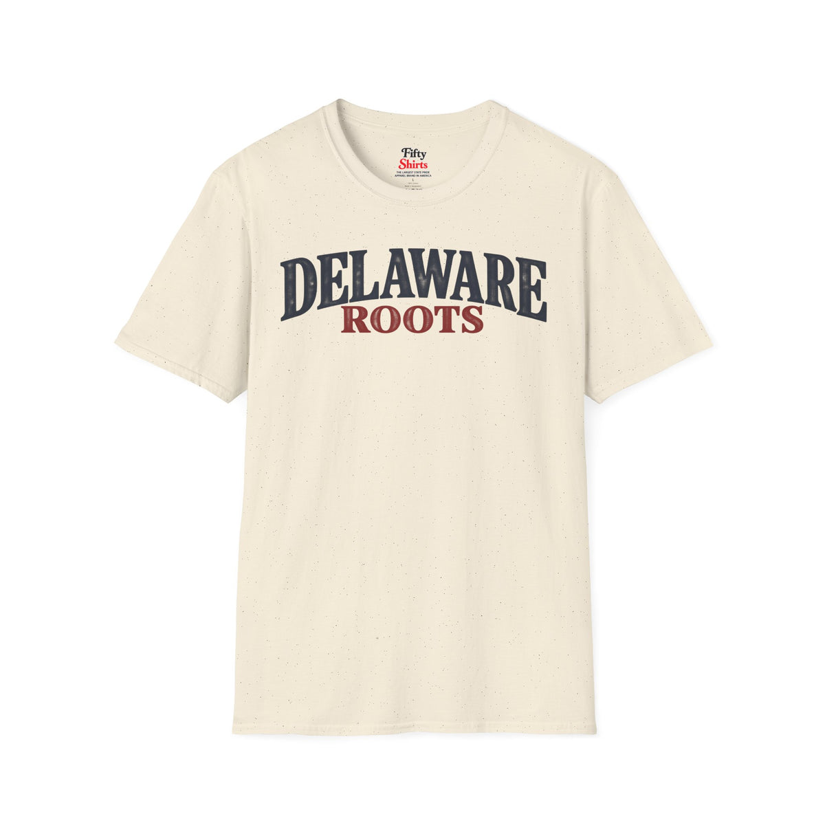 Delaware Roots Unisex Softstyle T Shirt State Name Graphic Tee