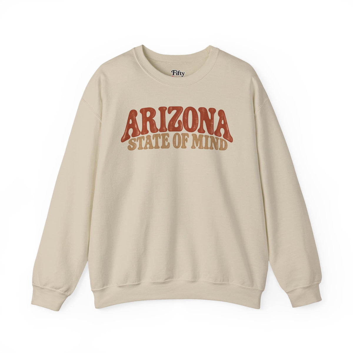 Arizona State of Mind Unisex Crewneck Sweatshirt State Name Graphic