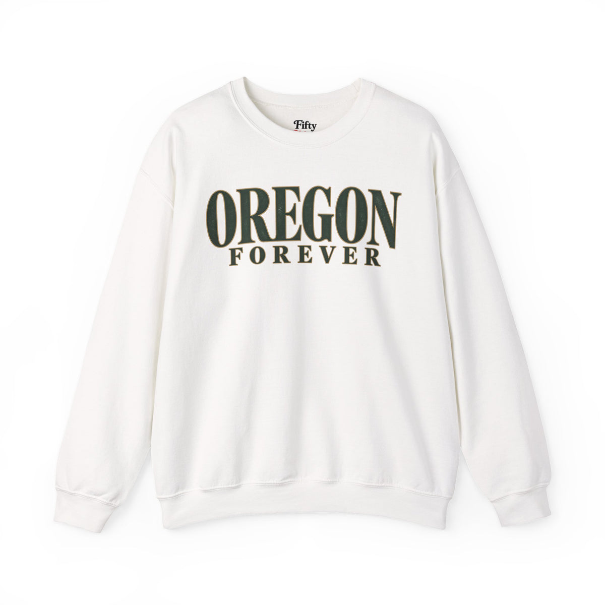 Oregon Forever Unisex Crewneck Sweatshirt State Name Graphic