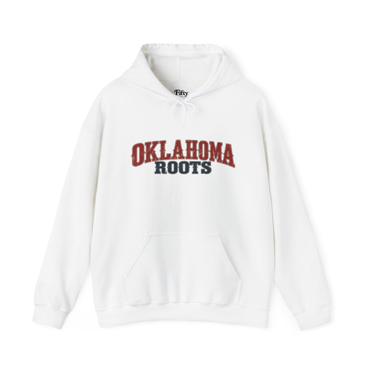 Oklahoma Roots Unisex Hoodie State Name Graphic
