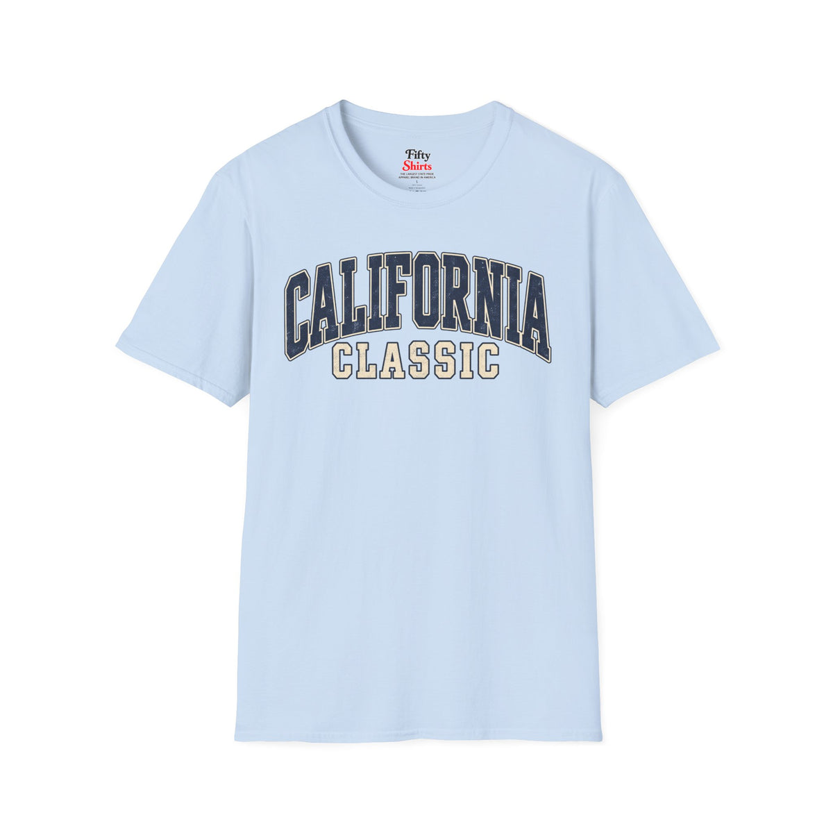 California Classic Unisex Softstyle T Shirt State Name Graphic Tee