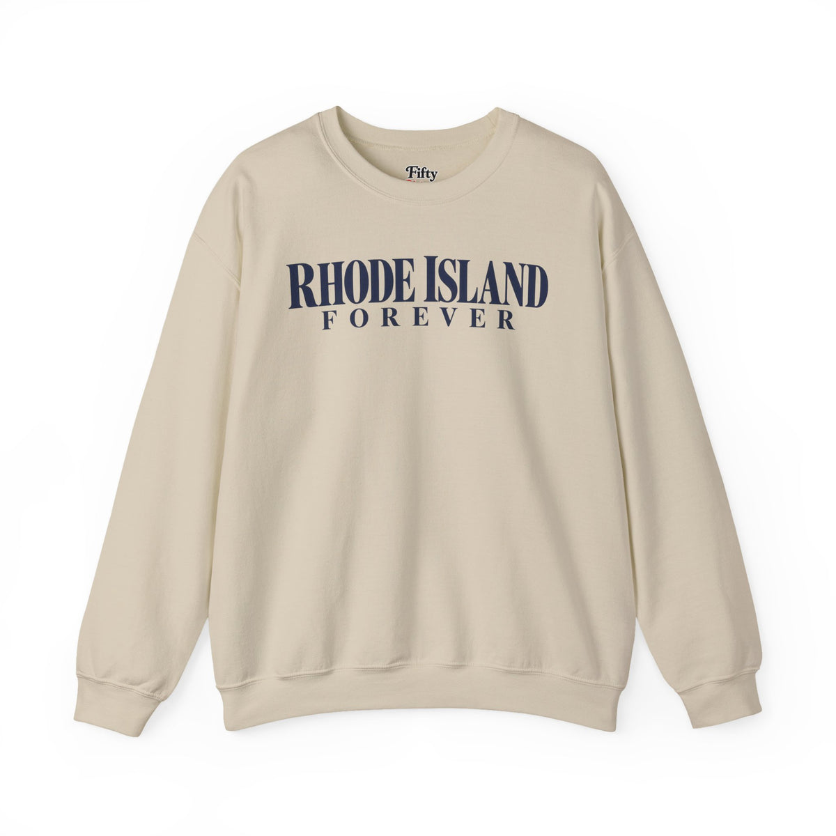 Rhode Island Forever Unisex Crewneck Sweatshirt State Name Graphic