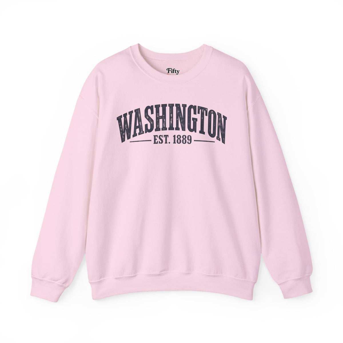 Washington Est 1889 Unisex Crewneck Sweatshirt State Name Graphic