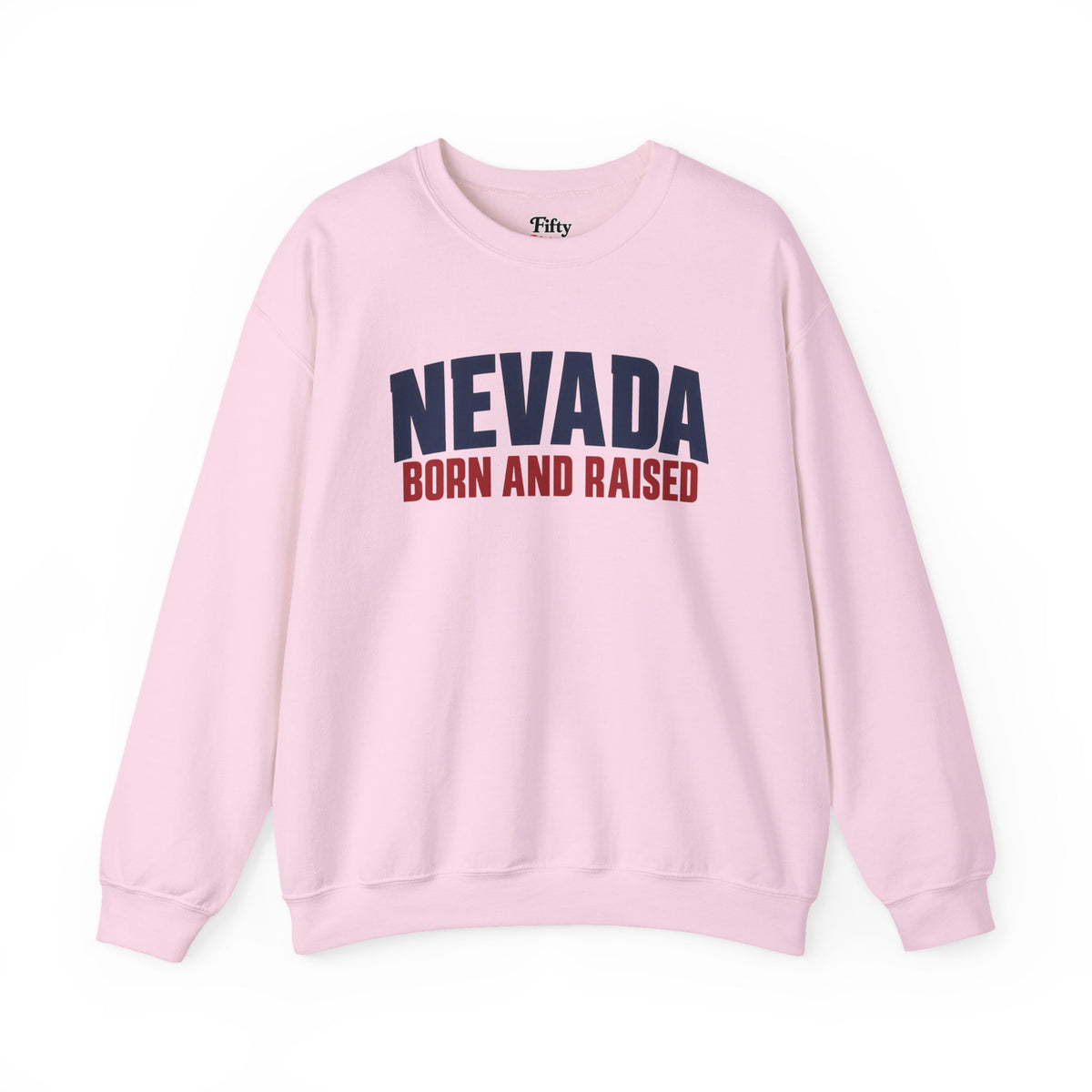 Nevada Born and Raised Minimal Heritage Unisex Sweatshirt Graphic