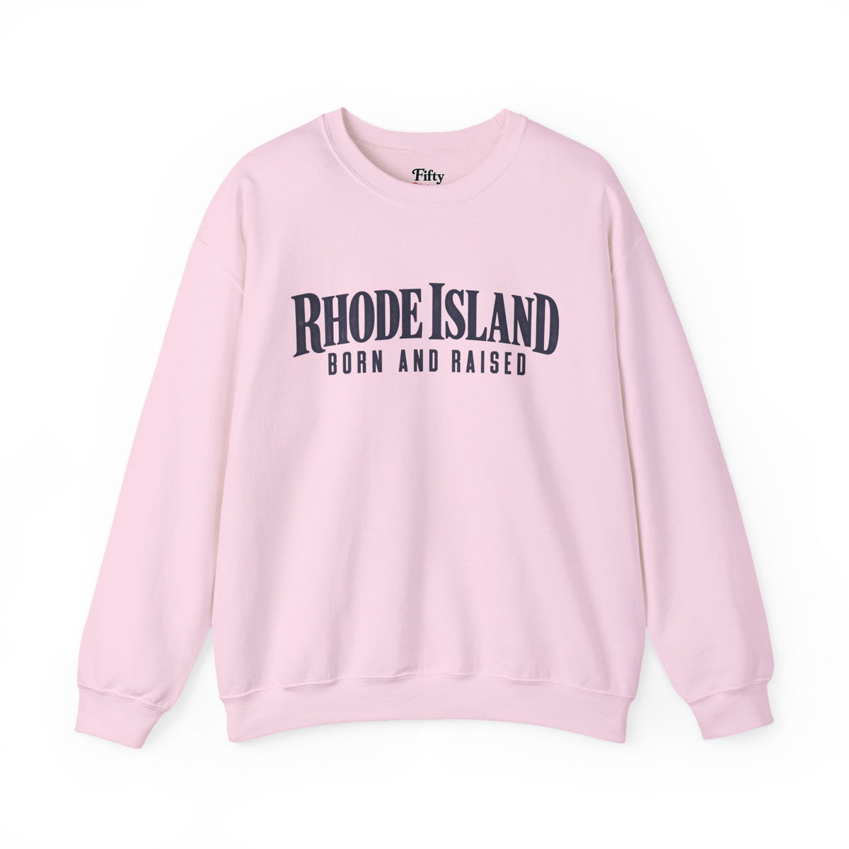Rhode Island Born and Raised Premium Heritage Unisex Sweatshirt Graphic