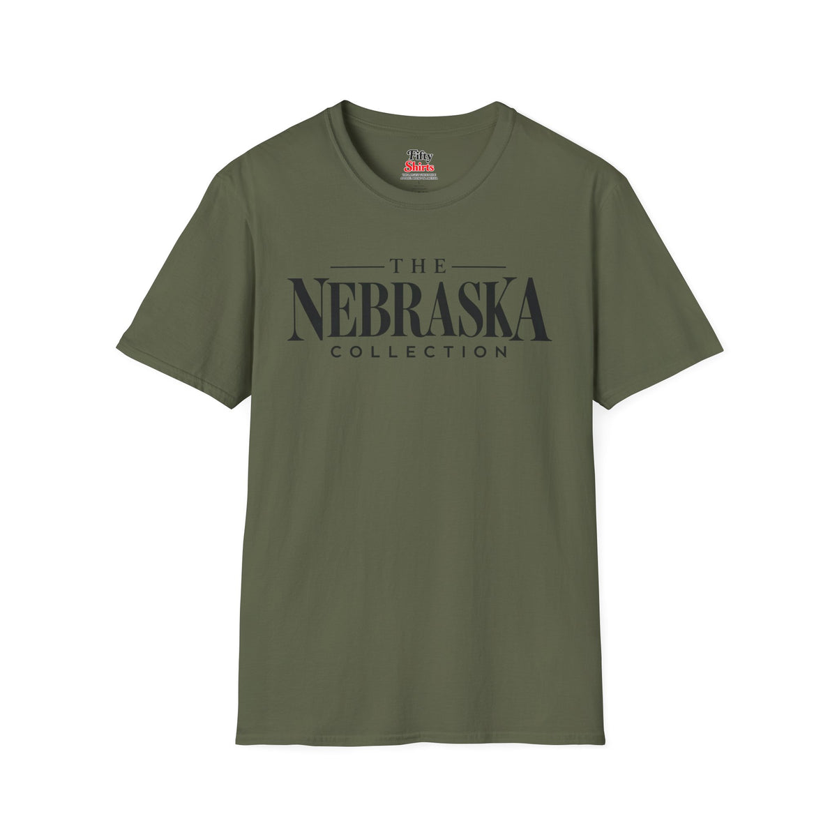 The Nebraska Collection Unisex Softstyle T Shirt State Name Graphic Tee