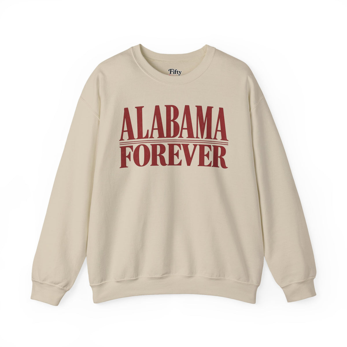Alabama Forever Unisex Crewneck Sweatshirt State Name Graphic