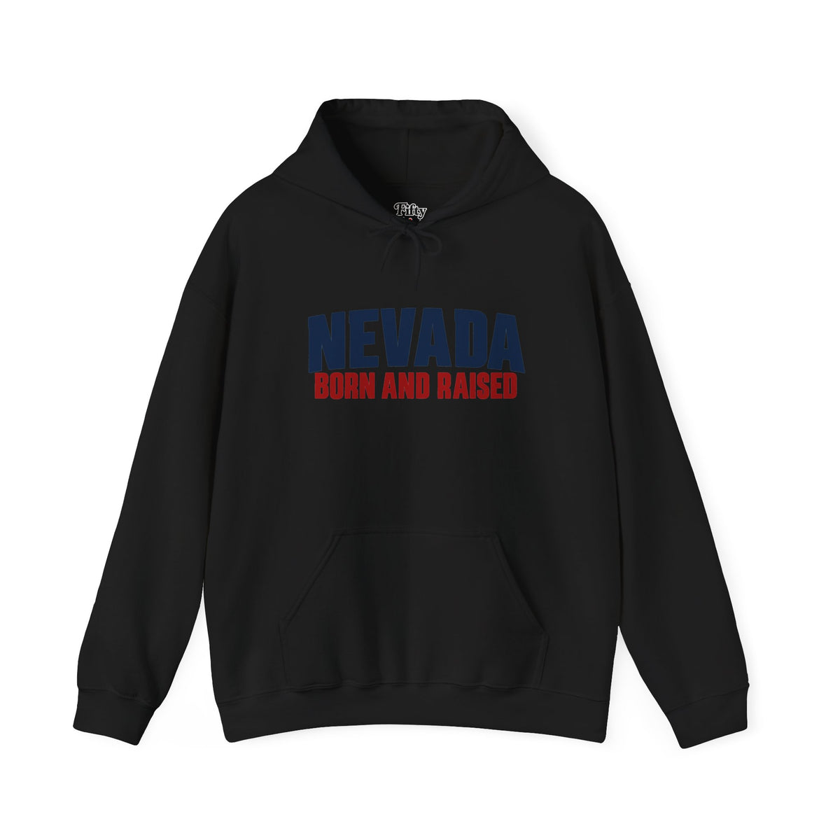 Nevada Born and Raised Minimal Heritage Unisex Hoodie Graphic