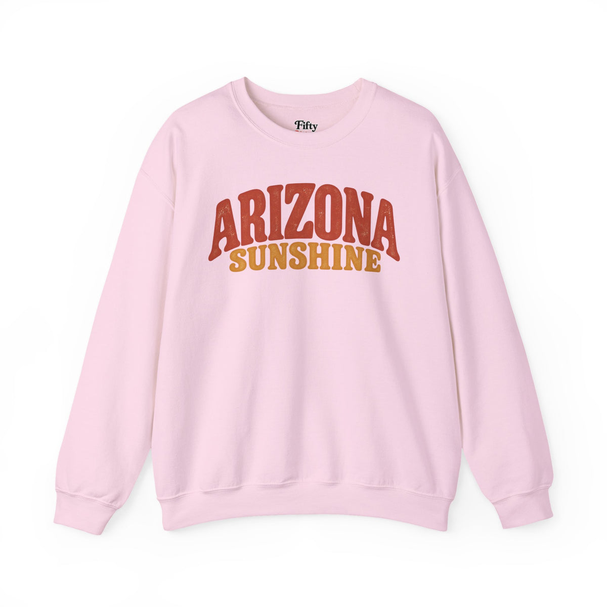 Arizona Sunshine Unisex Crewneck Sweatshirt State Name Graphic