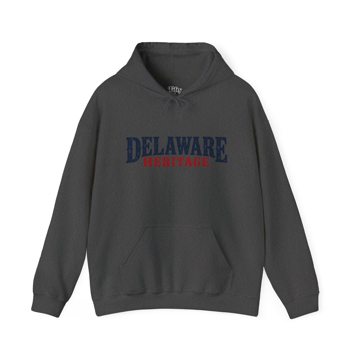 Delaware Heritage Unisex Hoodie State Name Graphic