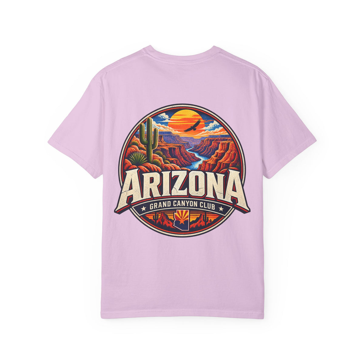 Arizona Grand Canyon Club Unisex Comfort Color 1717 Streetwear Graphic Tee