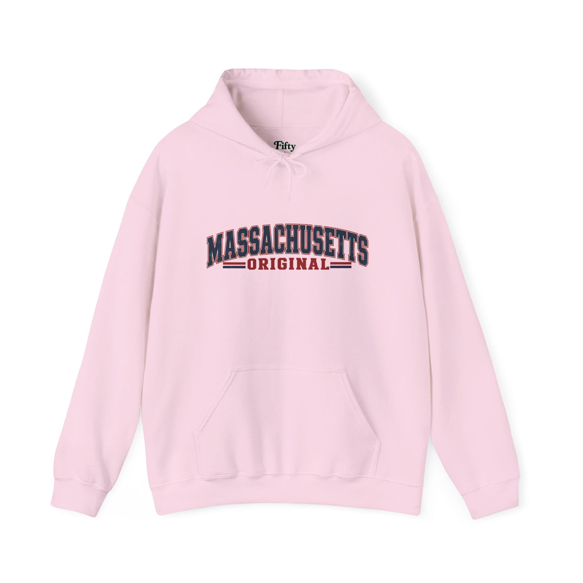 Massachusetts Original Unisex Hoodie State Name Graphic