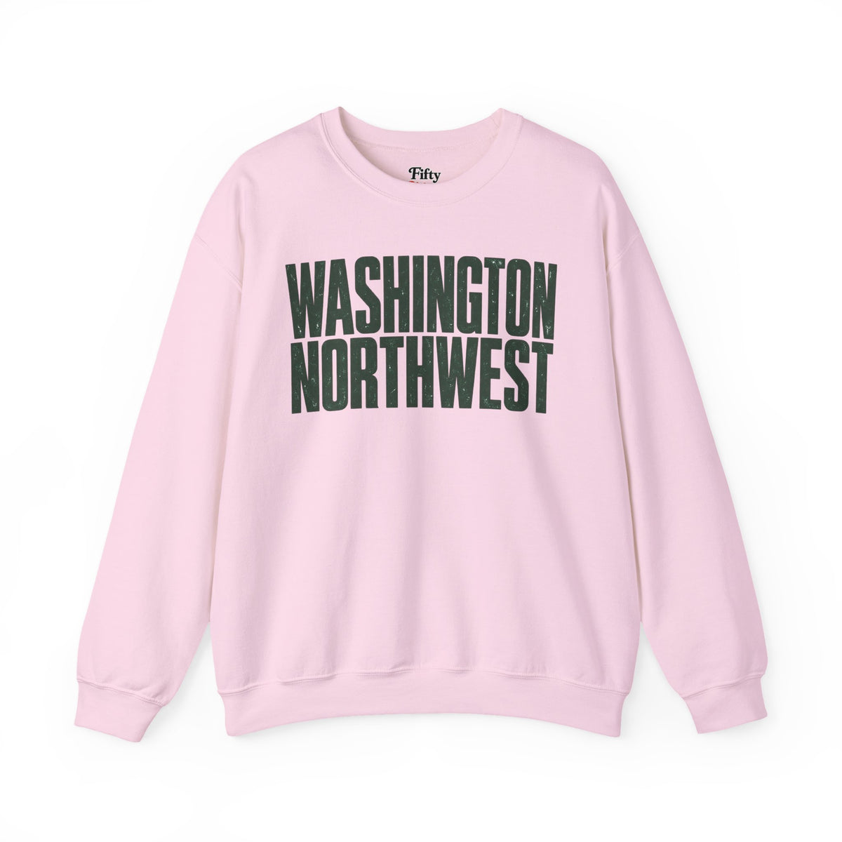 Washington Northwest Unisex Crewneck Sweatshirt State Name Graphic