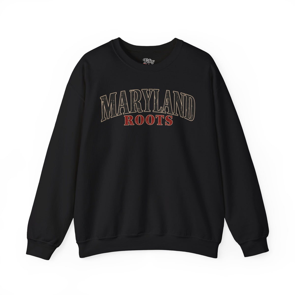 Maryland Roots Unisex Crewneck Sweatshirt State Name Graphic