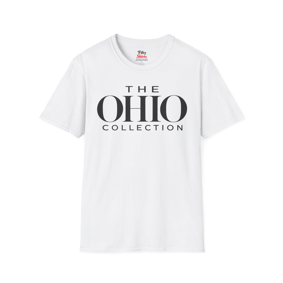 The Ohio Collection Unisex Softstyle T Shirt State Name Graphic Tee