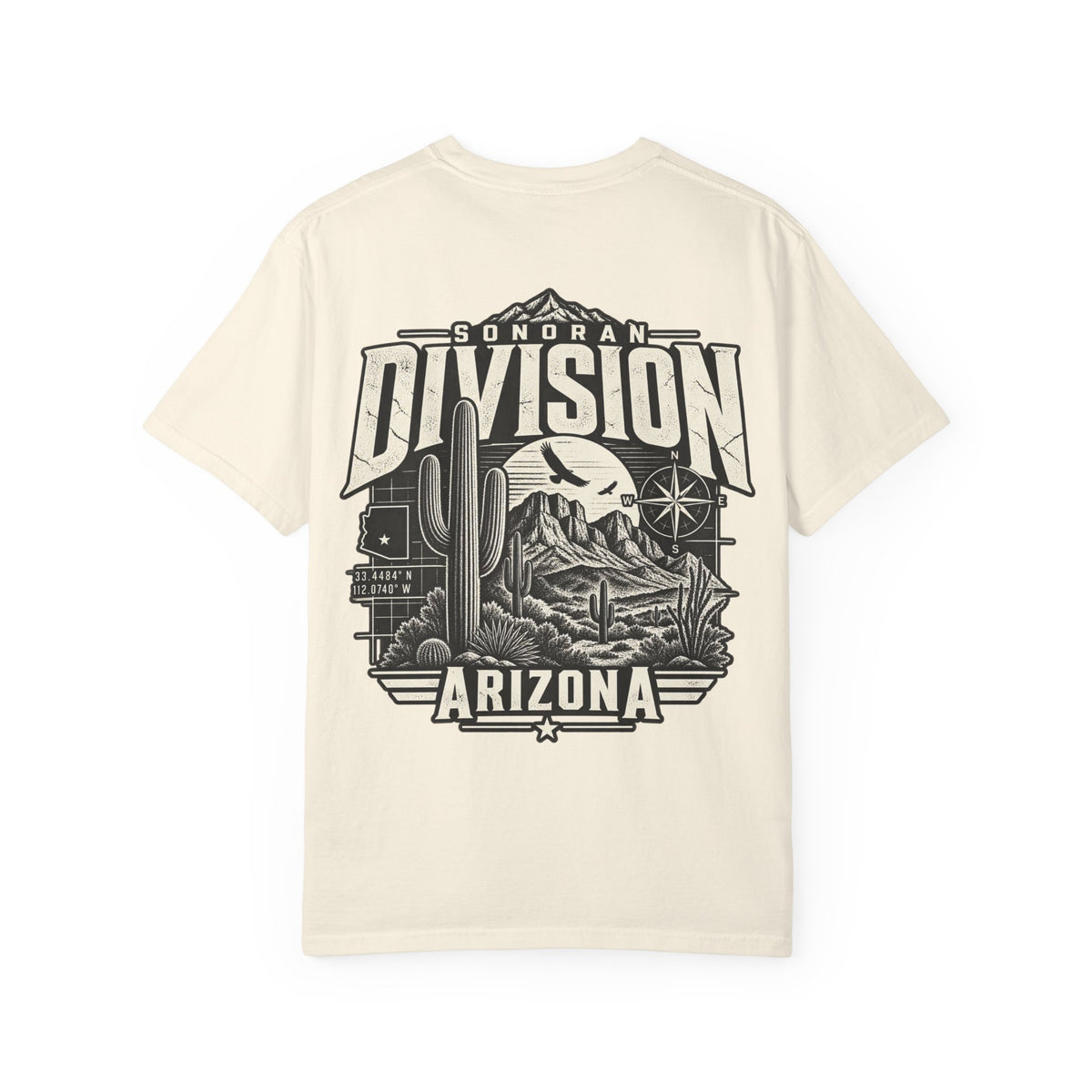 Arizona Sonoran Division Unisex Comfort Color 1717 Streetwear Graphic Tee