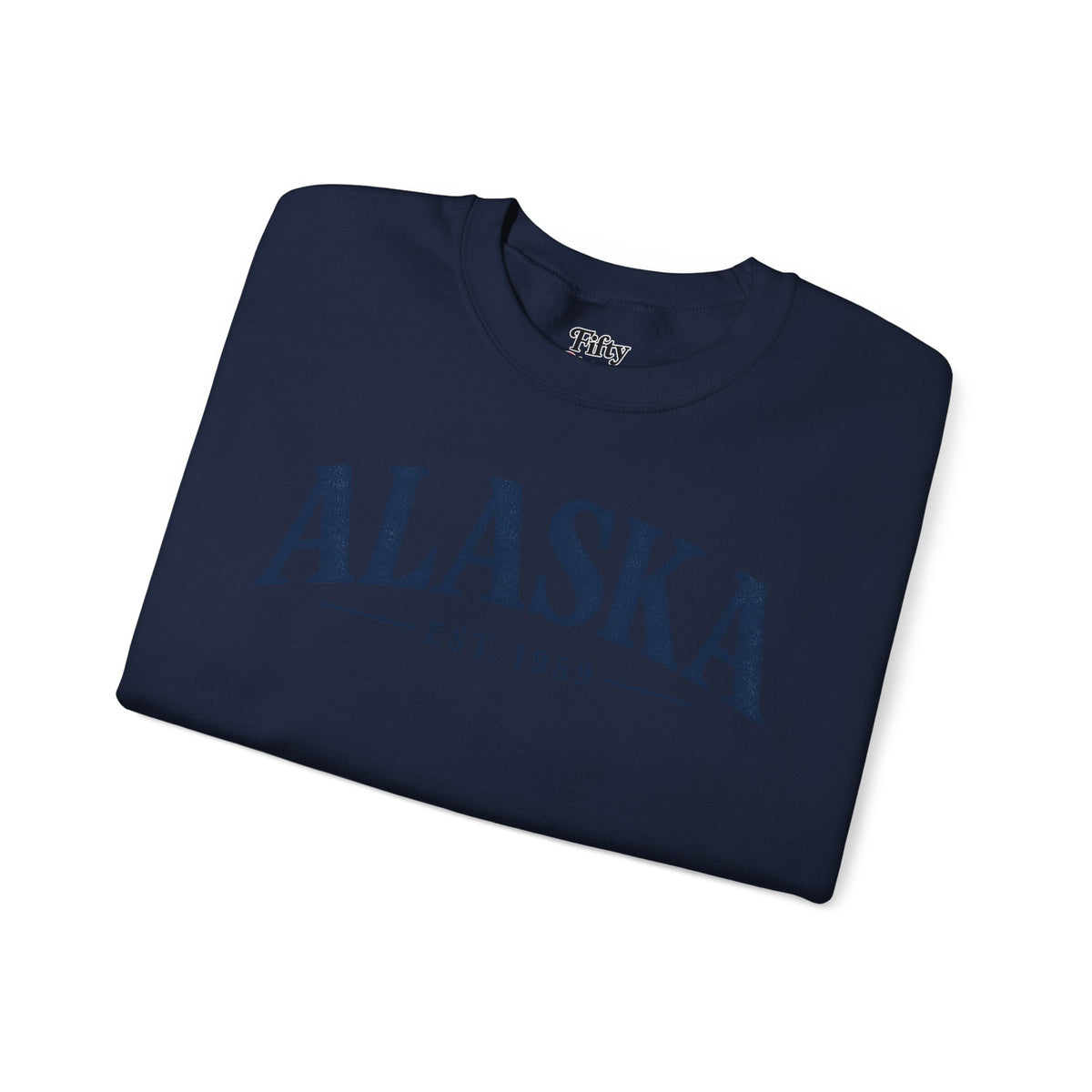 Alaska Est 1959 Unisex Crewneck Sweatshirt State Name Graphic