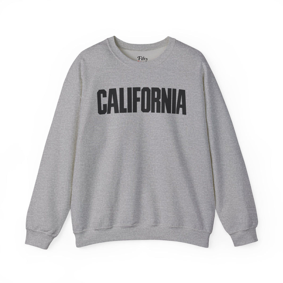 California Unisex Crewneck Sweatshirt State Name Graphic