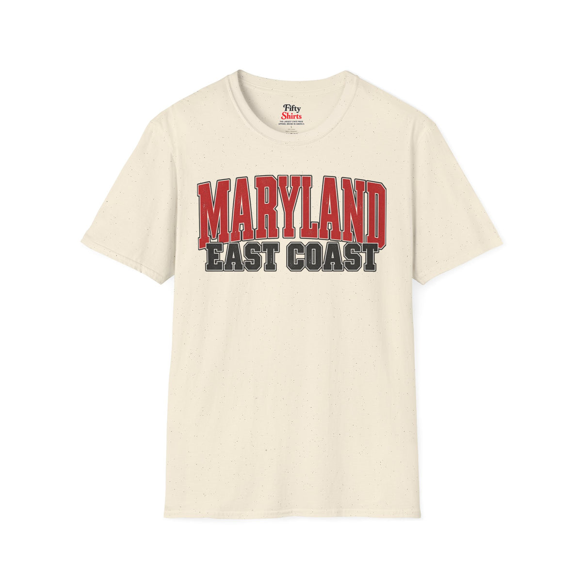 Maryland East Coast Unisex Softstyle T Shirt State Name Graphic Tee