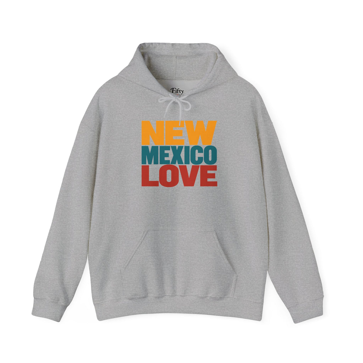 New Mexico Love Unisex Hoodie State Name Graphic