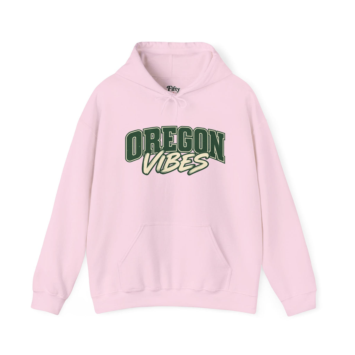 Oregon Vibes Unisex Hoodie State Name Graphic