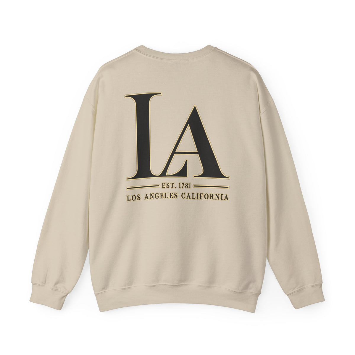 LA Los Angeles Est. 1781 Unisex Crewneck Sweatshirt Graphic