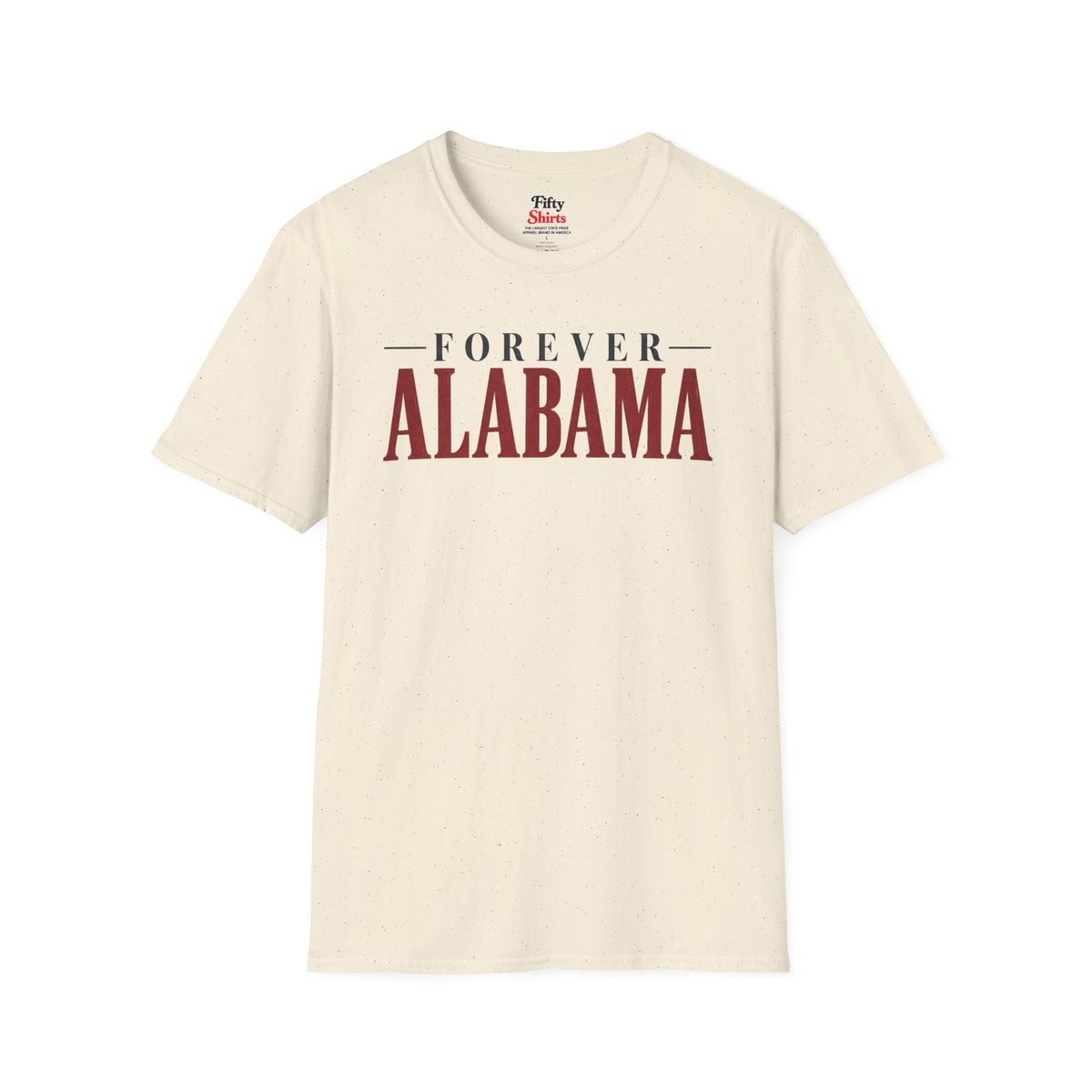 Forever Alabama Unisex Softstyle T Shirt State Name Graphic Tee
