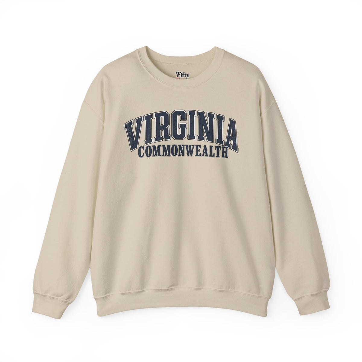 Virginia Commonweatlh Unisex Crewneck Sweatshirt State Name Graphic
