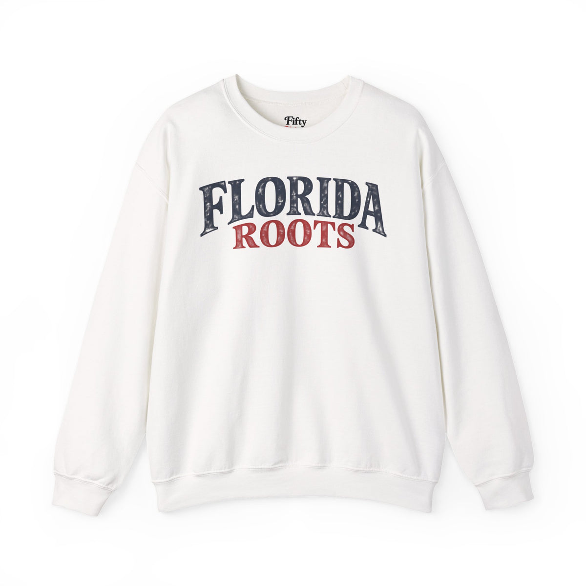 Florida Roots Unisex Crewneck Sweatshirt State Name Graphic