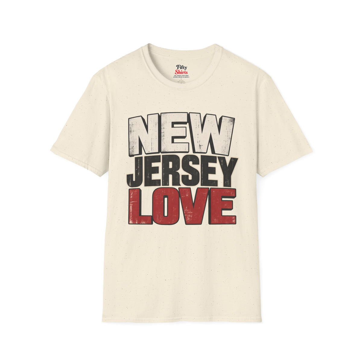 New Jersey Love Unisex Softstyle T Shirt State Name Graphic Tee