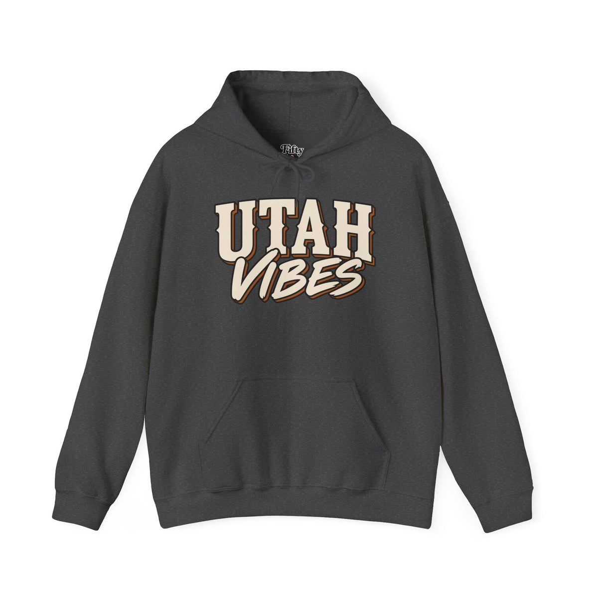 Utah Vibes Unisex Hoodie State Name Graphic