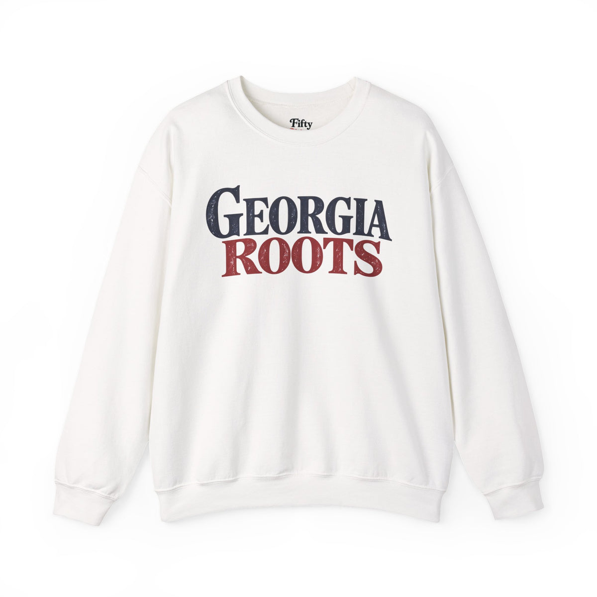 Georgia Roots Unisex Crewneck Sweatshirt State Name Graphic