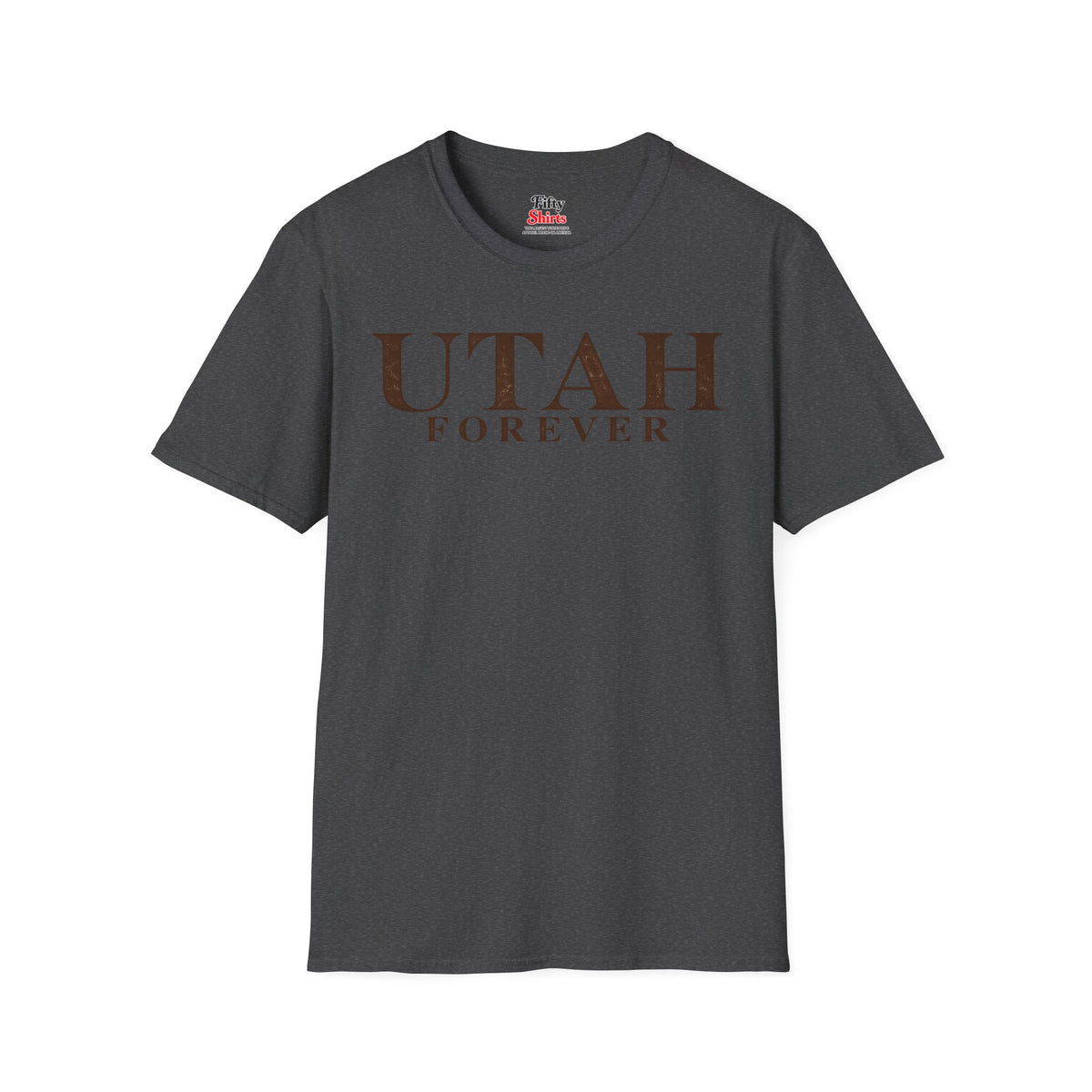 Utah Forever Unisex Softstyle T Shirt State Name Graphic Tee