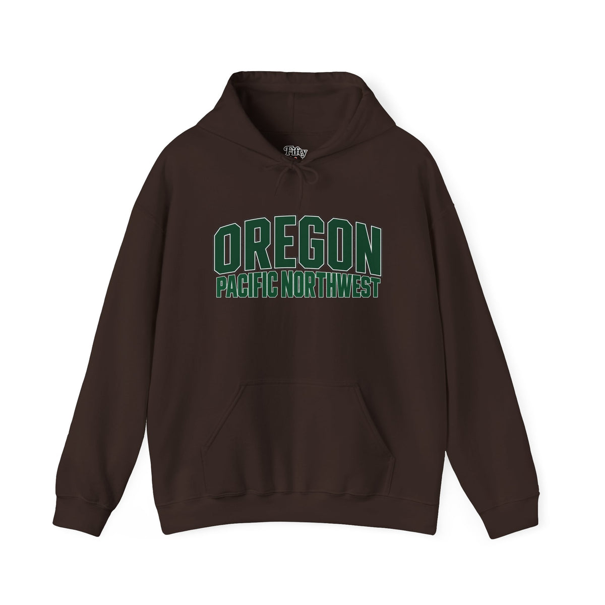 Oregon Pacific Northwest Unisex Hoodie State Name Graphic
