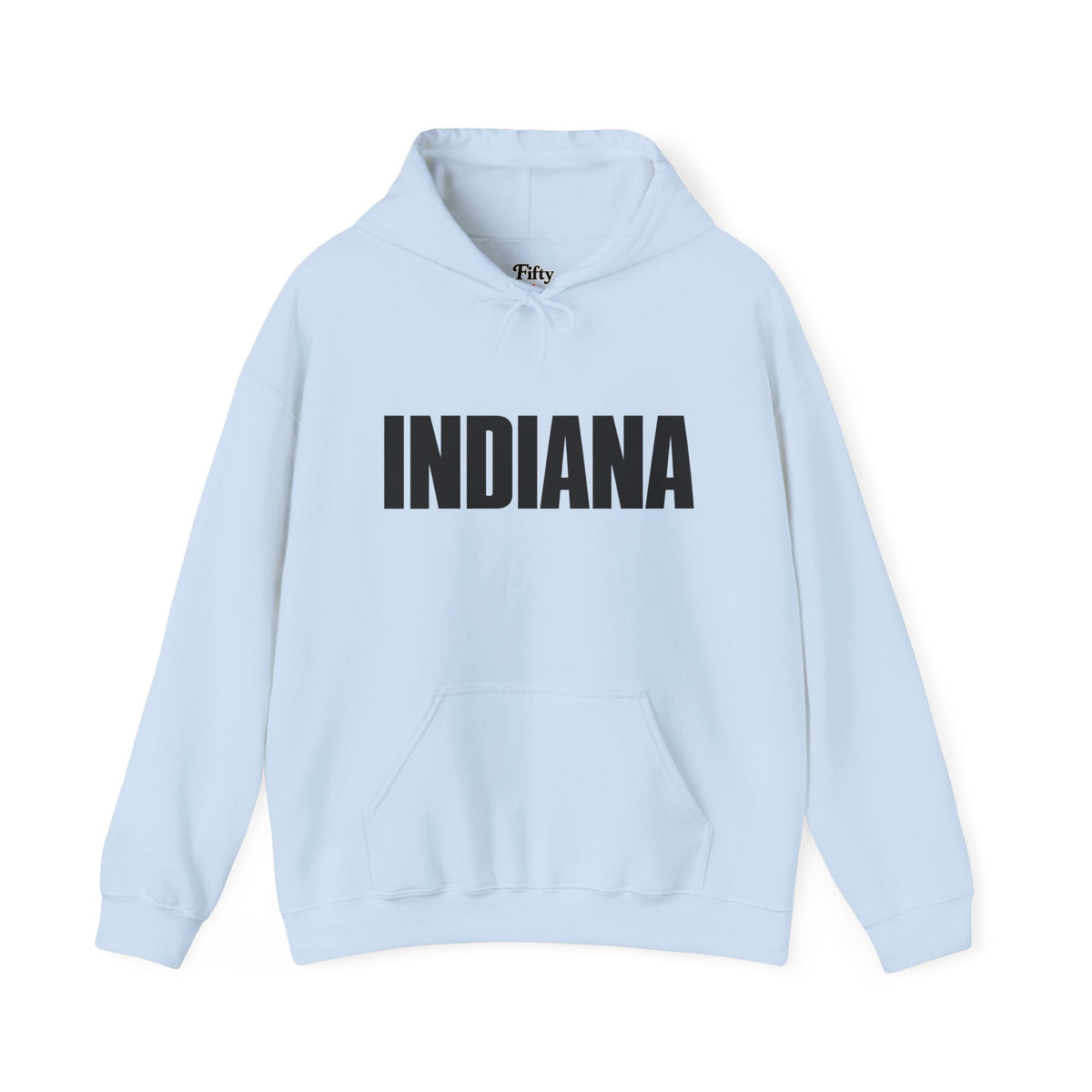 Indiana Unisex Hoodie State Name Graphic