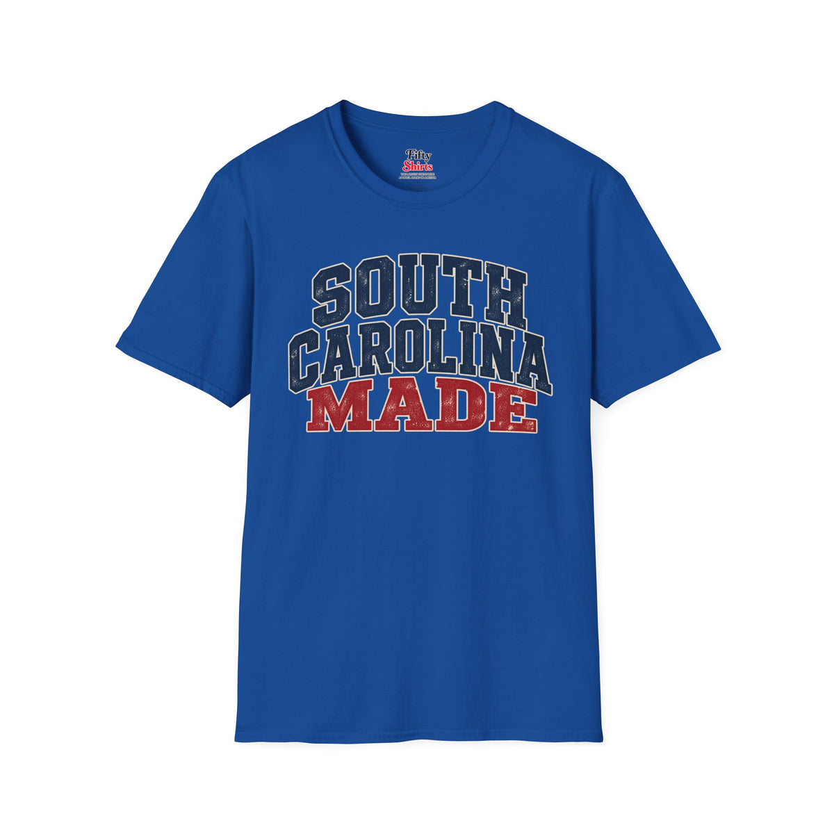 South Carolina Made Unisex Softstyle T Shirt State Name Graphic Tee