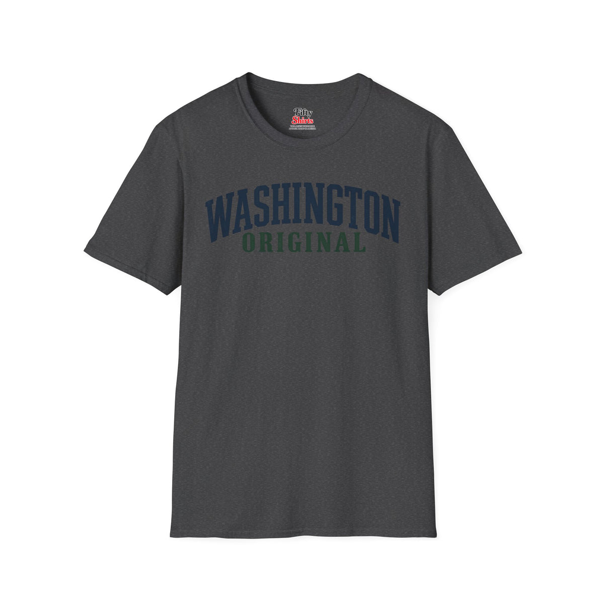 Washington Original Unisex Softstyle T Shirt State Name Graphic Tee