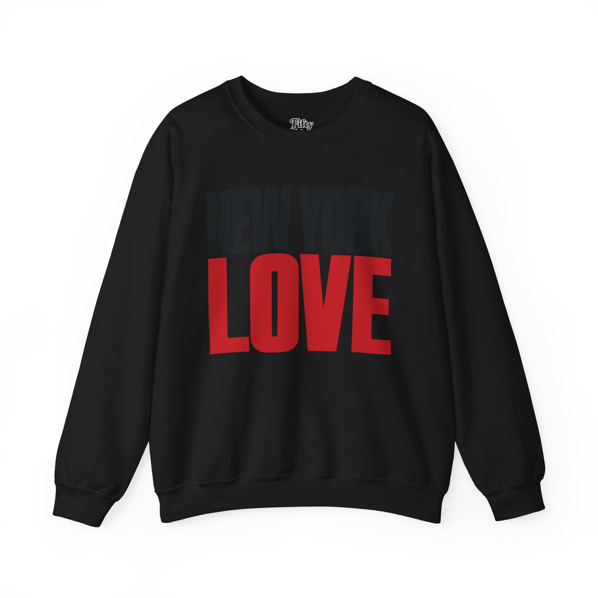 New York Love Unisex Crewneck Sweatshirt State Name Graphic